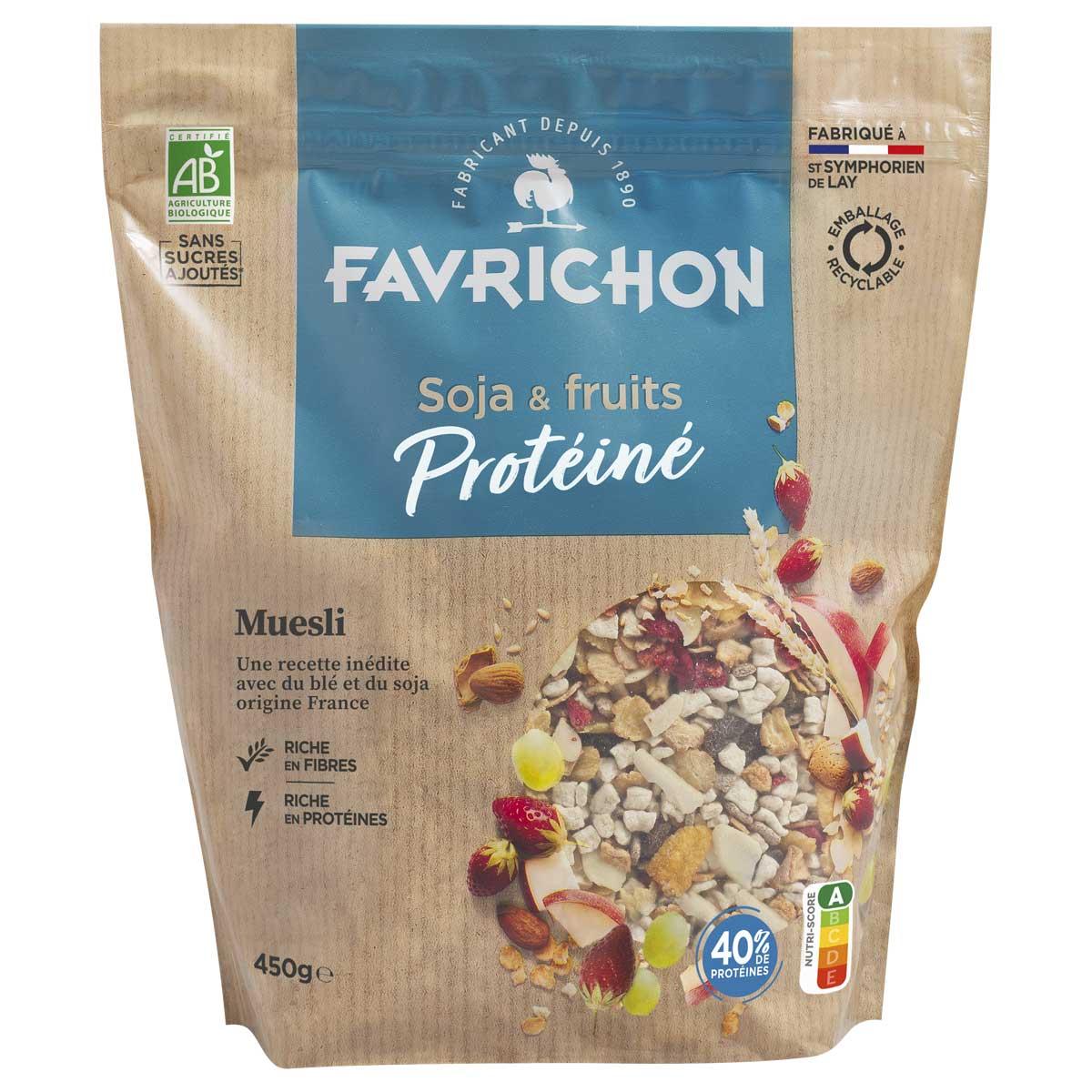 Muesli protéiné bio soja et fruits 450g