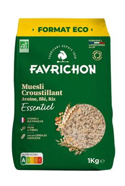 Muesli croustillant bio avoine, blé et riz 1kg