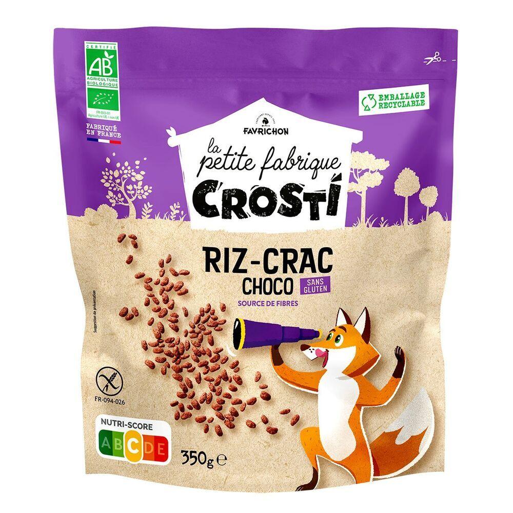 Crosti riz soufflé choco bio 350g