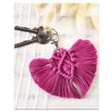 Coffret Macramé - Porte-clés coeur thumbnail