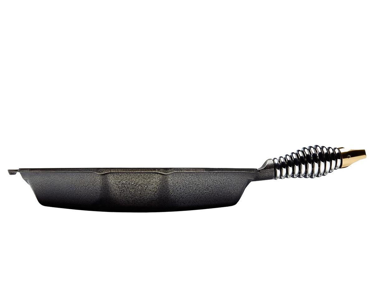 Poele grill en fonte, tous feux dont four et induction thumbnail