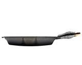 Poele grill en fonte, tous feux dont four et induction thumbnail