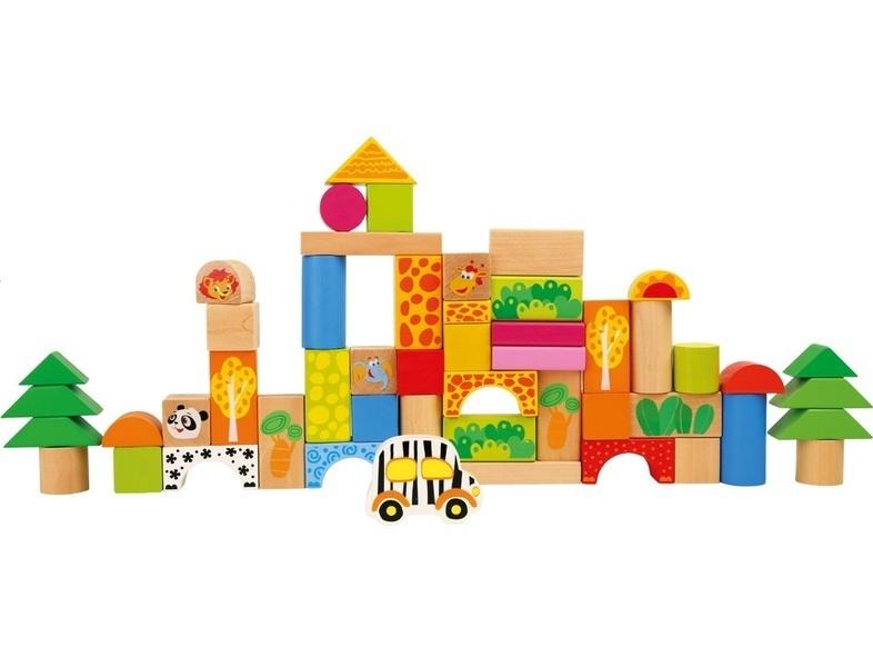 Blocs de construction en bois Zoo thumbnail