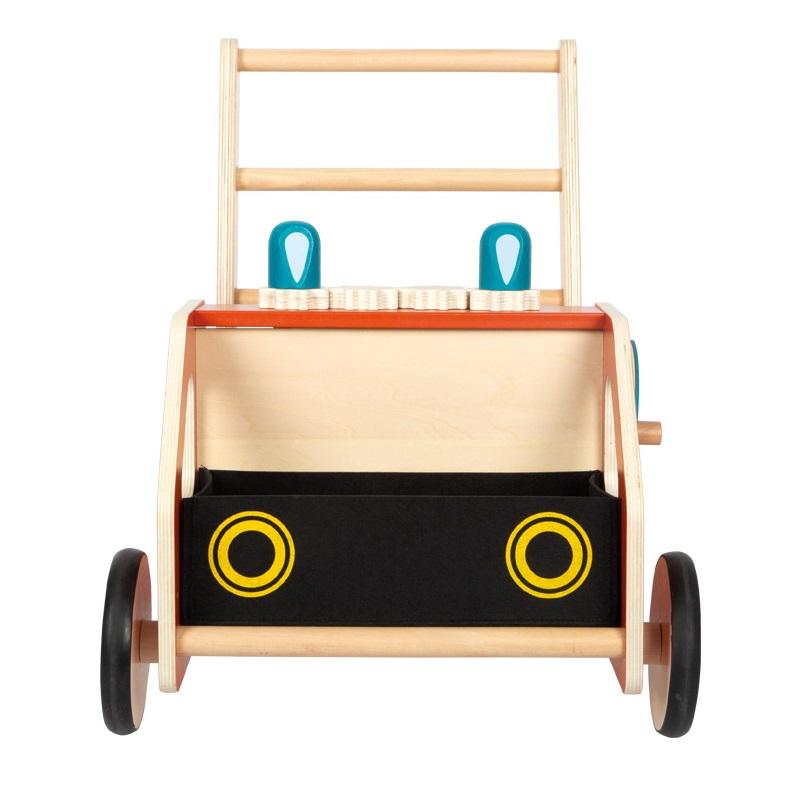 Chariot de marche en bois Pompiers thumbnail