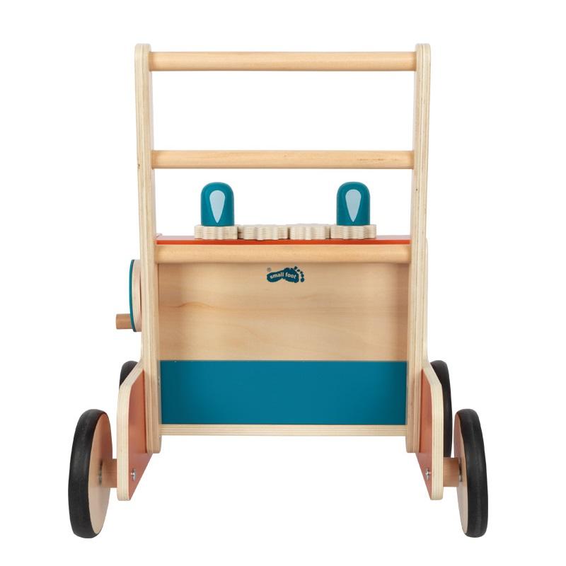 Chariot de marche en bois Pompiers thumbnail