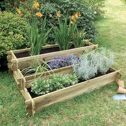 Carré potager Podium ANGELIC - 100×80×H36cm - 154L