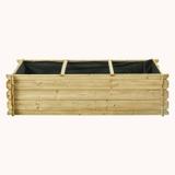 Carré Potager au Sol BASIL - 140×60×H40cm - 214L thumbnail