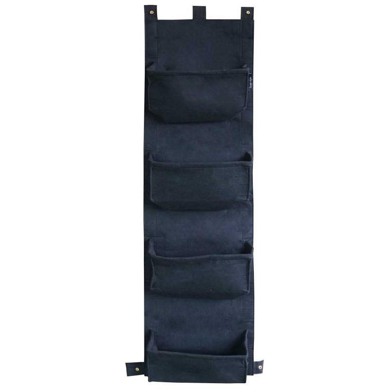 Mur végétal 4 sacs noirs en feutre géotextile thumbnail