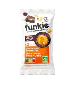 Coeur de boule brownies cacahuètes 2x18g