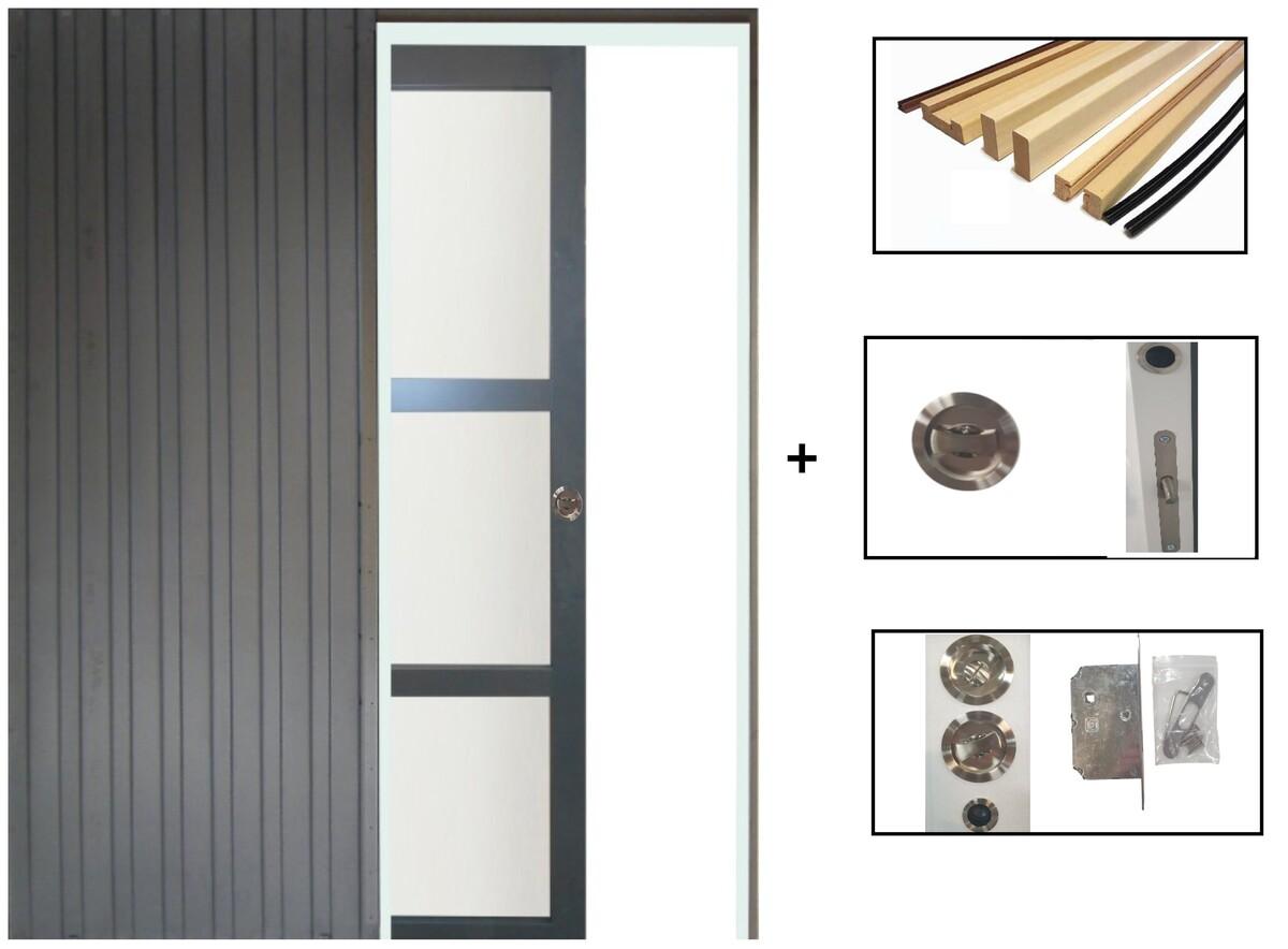 porte d'interieur en  - 204X93 (Hxl ) côtes tableau thumbnail