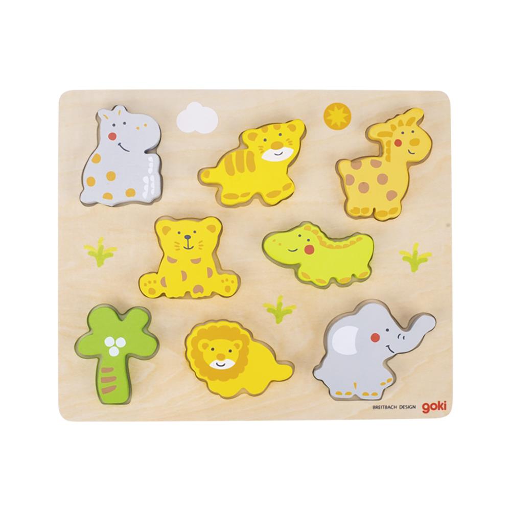 Puzzle pour enfant animaux sauvages thumbnail