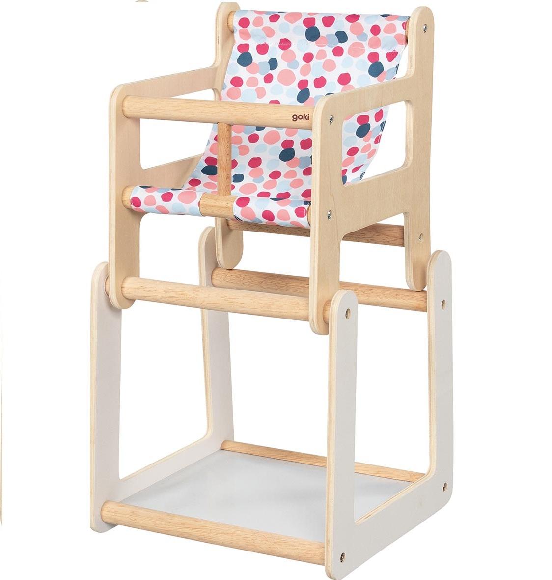 Chaise haute poupée avec table 2 en 1 thumbnail