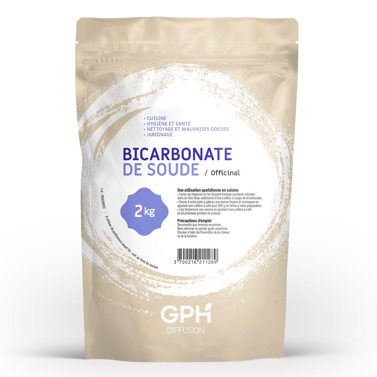 Bicarbonate de Soude - poudre 2 kg
