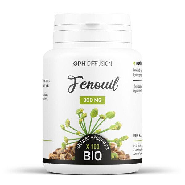 Fenouil biologique 300 mg - 100 gélules végétales thumbnail