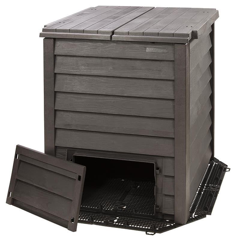 Composteur THERMO WOOD imitation bois 400 L thumbnail