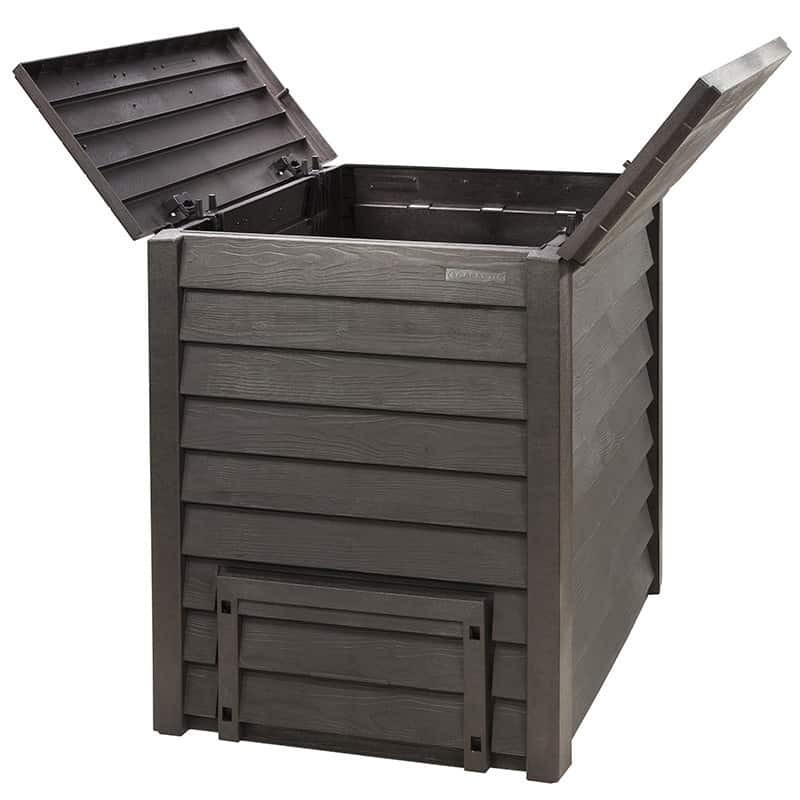 Composteur THERMO WOOD imitation bois 400 L thumbnail