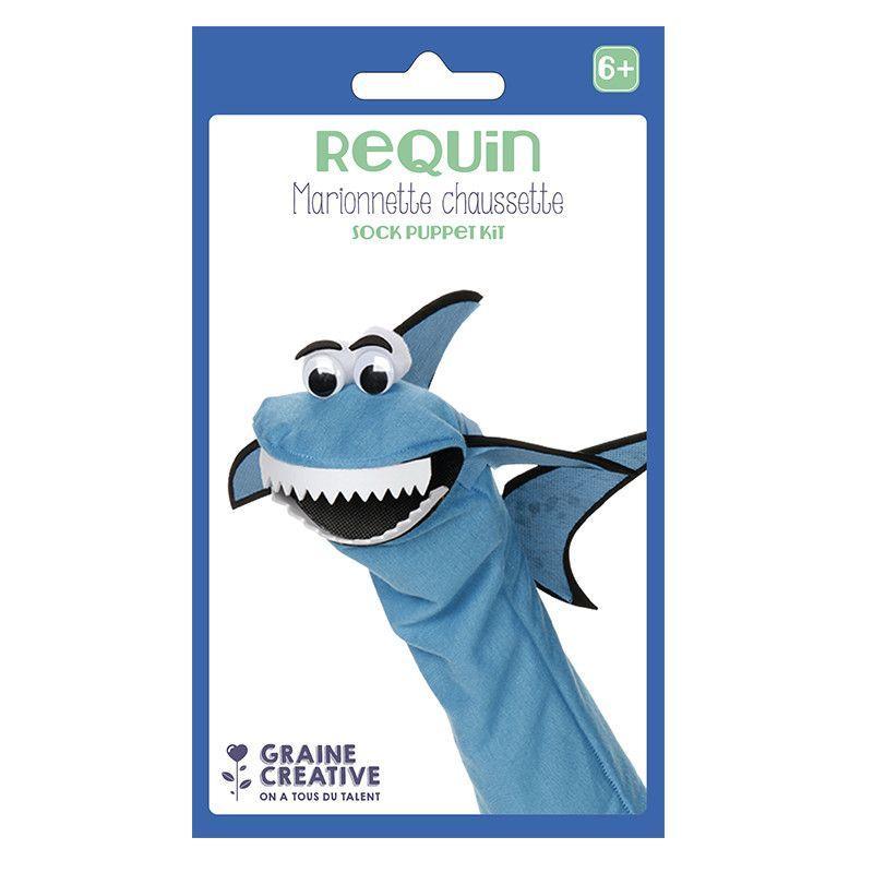 Je fabrique ma marionnette requin - Coffret DIY thumbnail