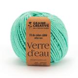 Coton pour macramé ø 2,5 mm x 80 m - vert d'eau thumbnail