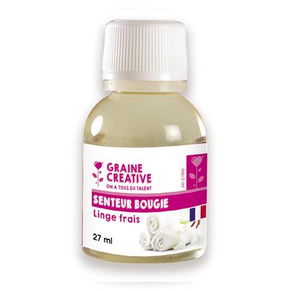 Parfum pour bougie - Senteur Linge frais - 27 ml