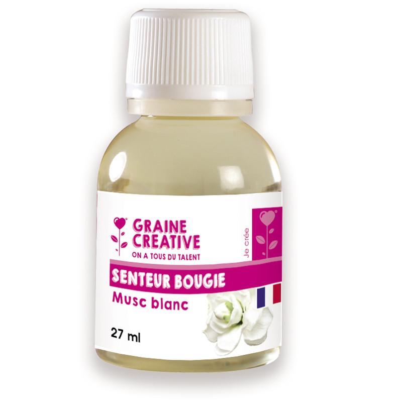 Parfum pour bougie - Senteur Musc blanc - 27 ml thumbnail