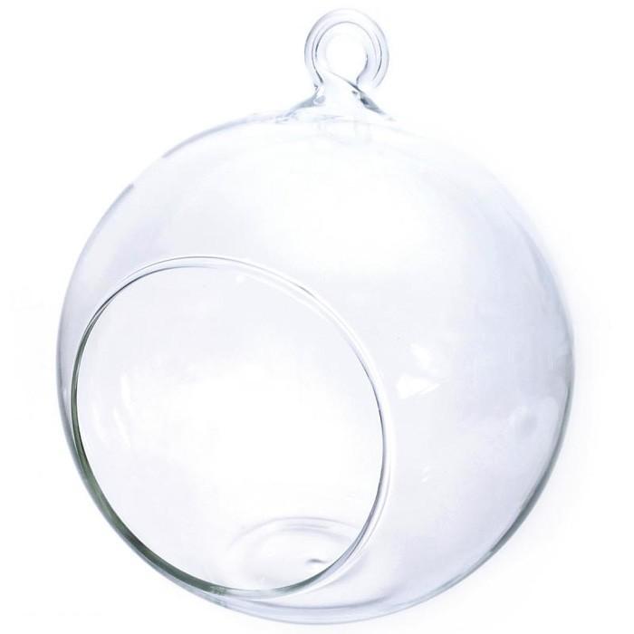 Boule verre ouverte 12 cm