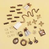 Coffret d'accessoires pour bijoux cuivrés thumbnail
