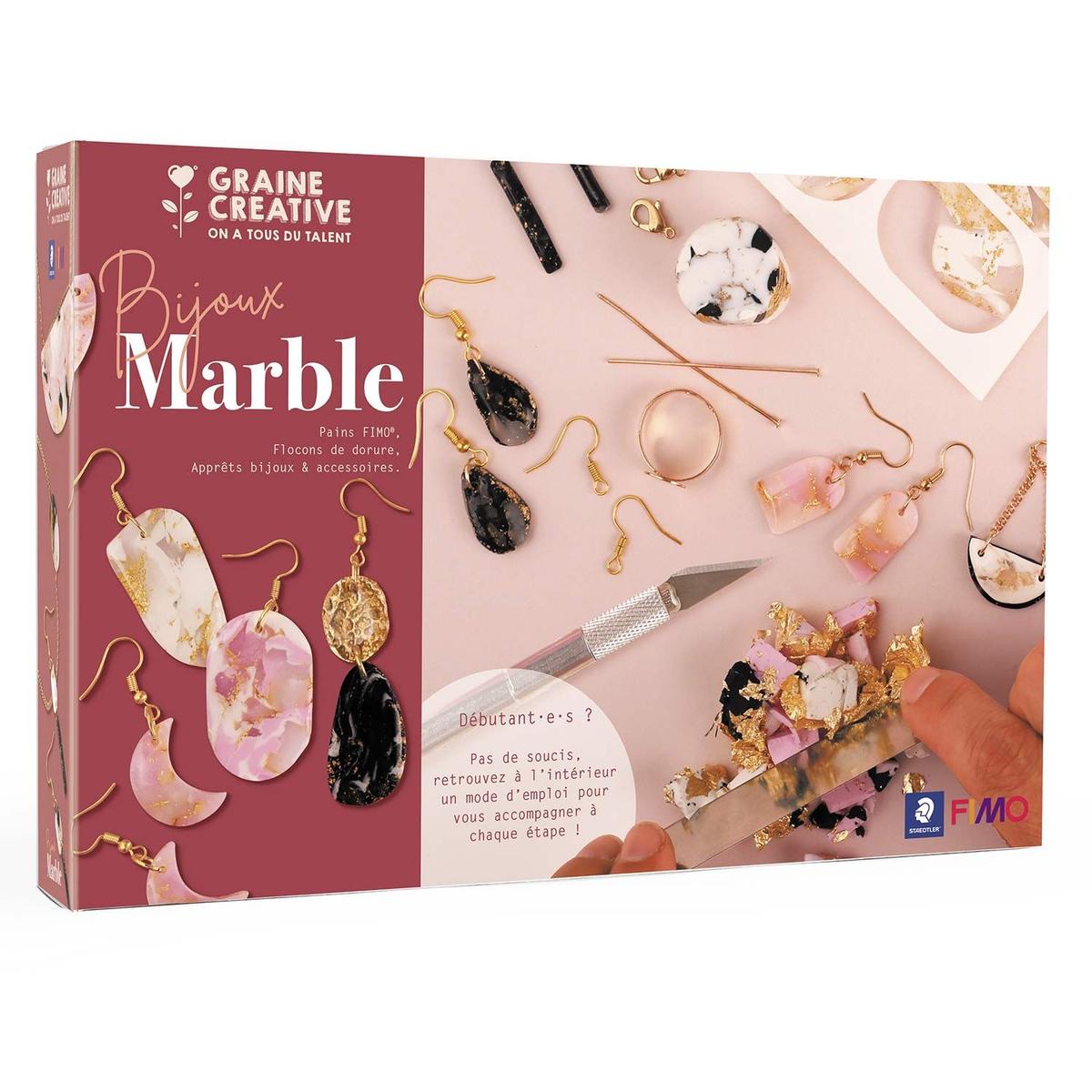 Coffret DIY bijoux marbrés thumbnail