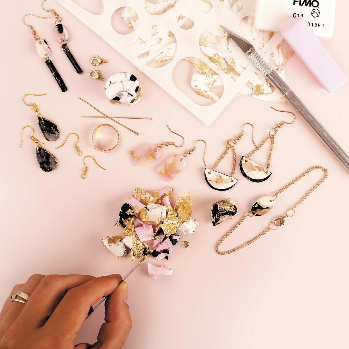 Coffret DIY bijoux marbrés thumbnail