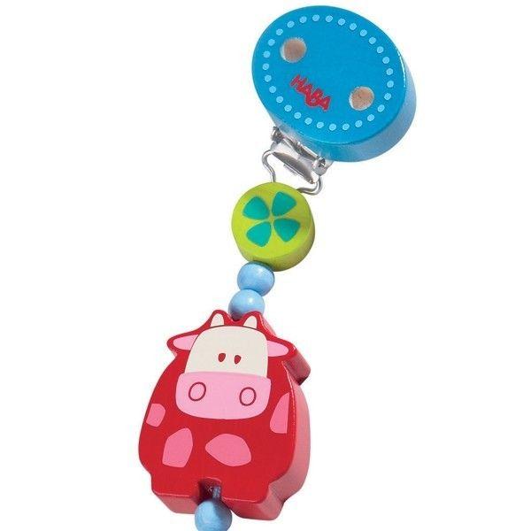 HABA® Attache Tétine Vache Mheu - Accessoire bébé thumbnail