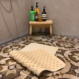 Tapis de bain caoutchouc naturel 75x34 cm - Sable thumbnail