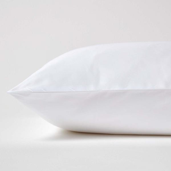 Taie d'Oreiller en coton BIO - Blanc - 400 fils thumbnail