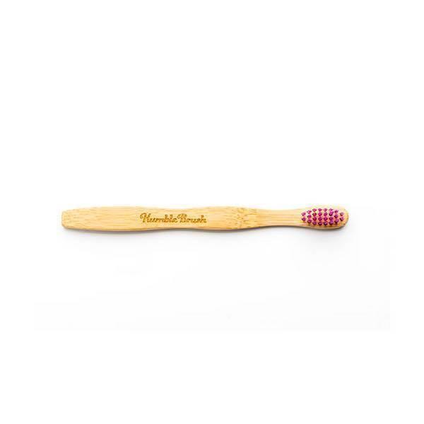 Brosse à dents enfants ultrasoft bambou Violet thumbnail