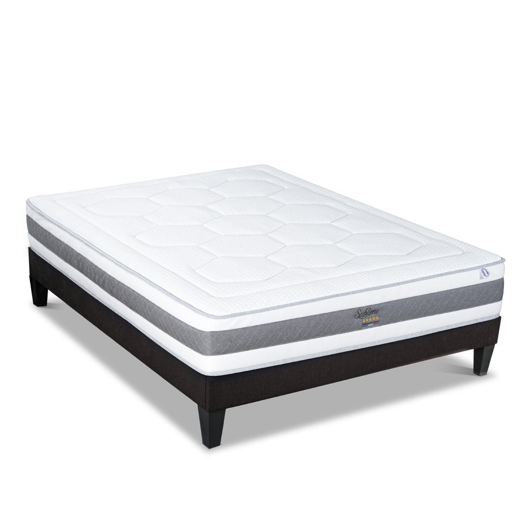 Lot SUBLIME 140x190 | Matelas + Sommier thumbnail