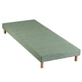 Ensemble matelas mousse sommier vert 90x190 thumbnail