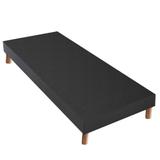 Ensemble matelas mousse hr sommier noir 90x190 thumbnail