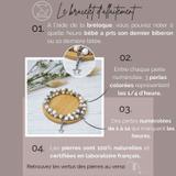 Bracelet d'allaitement - Howlite & Magnésite thumbnail