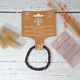 Bracelet adulte - Ambre / Lapis Lazuli thumbnail