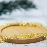 Box bracelet 14cm et collier 32cm en Ambre - thumbnail