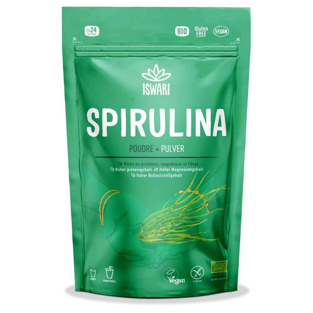 Spiruline en poudre biologique - Sachet de 125g