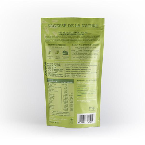 Moringa en poudre - 125g thumbnail