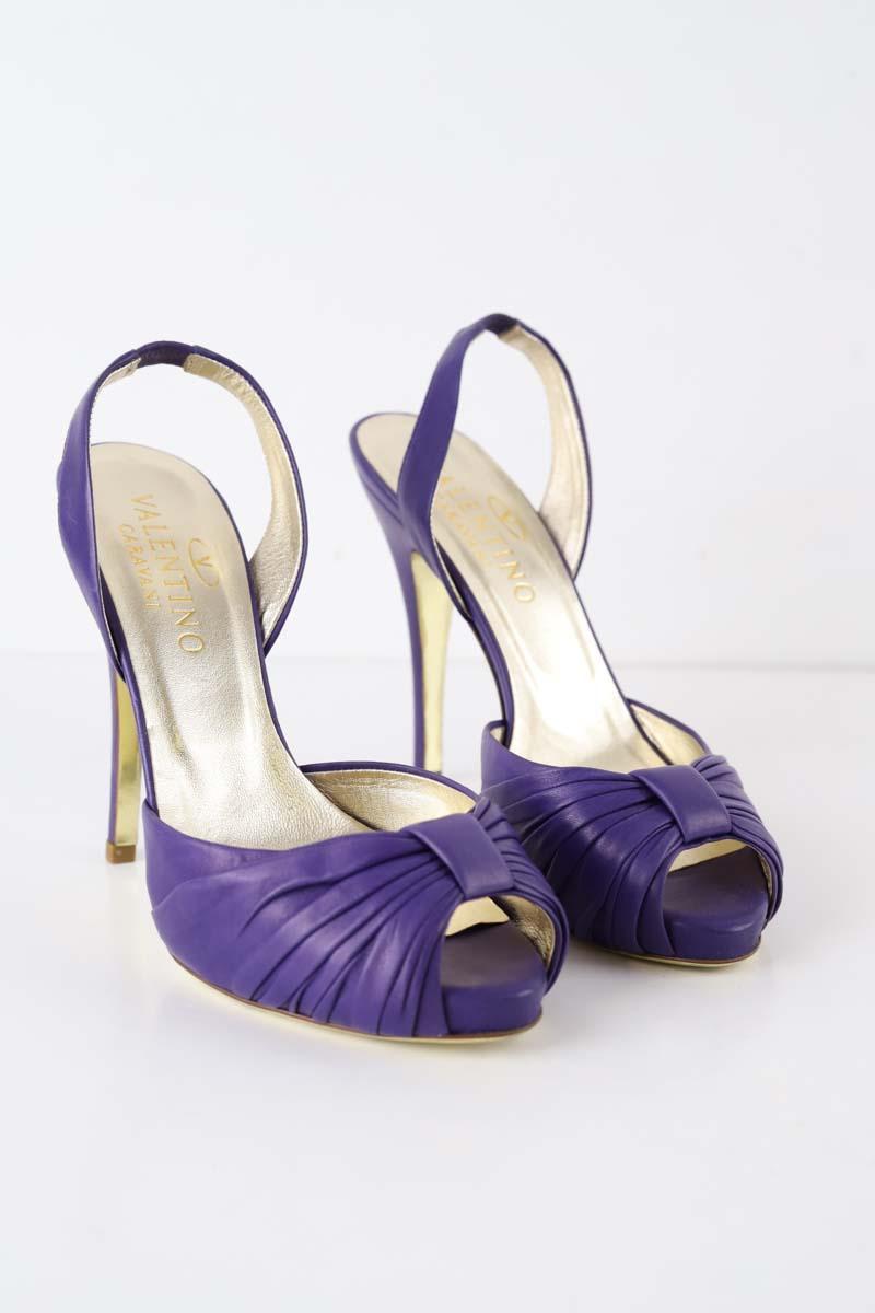 Talons Valentino en cuir thumbnail