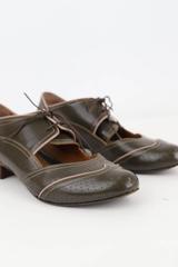 Chaussures à lacets Fendi en cuir thumbnail