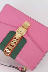 Sac porté épaule Sylvie Gucci en cuir thumbnail