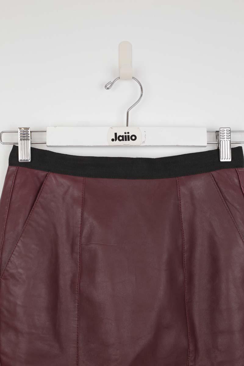 Jupe Sandro en cuir thumbnail