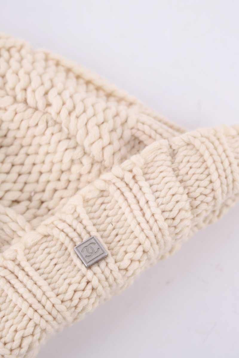 Bonnet Chanel en laine thumbnail