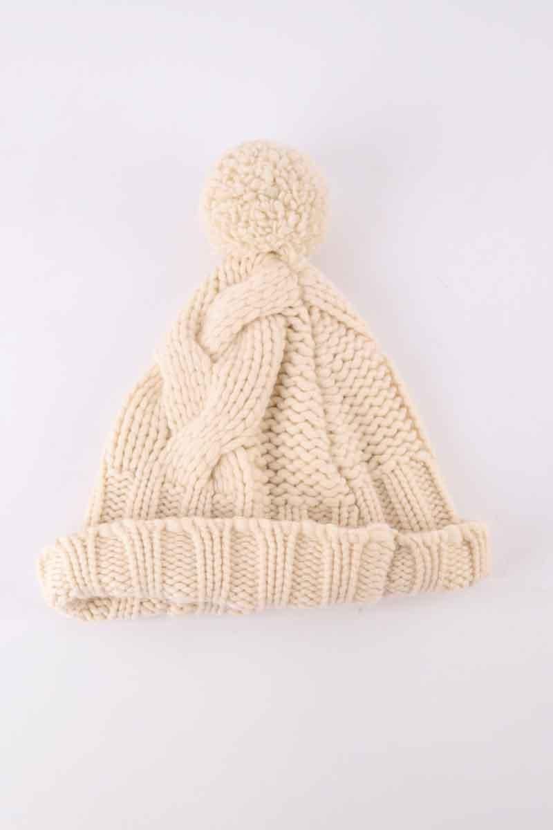 Bonnet Chanel en laine thumbnail