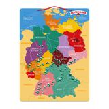 Puzzle carte d'Allemagne magnétique thumbnail