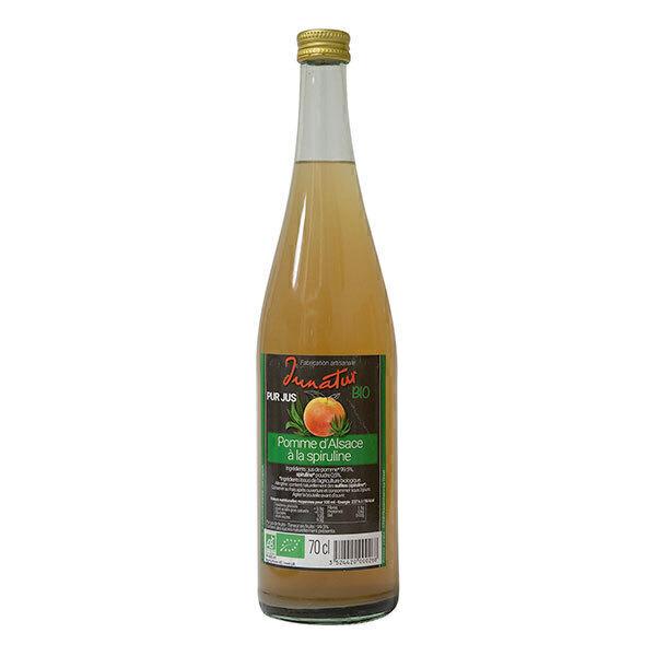 Jus de pommes d'Alsace à la spiruline 70cl