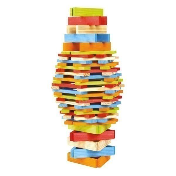 Tecap ? Jeu d'équilibre coloré, 100 pièces - Dès 4 ans