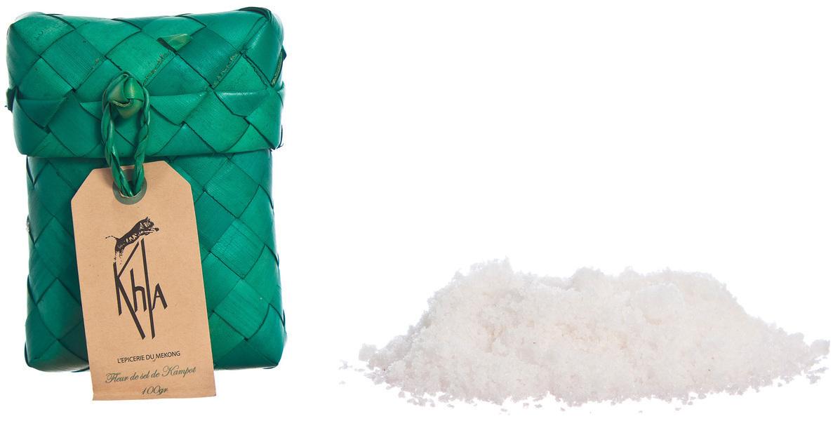 Fleur de sel de Kampot - Premium - Palme 100g thumbnail